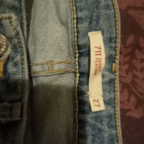 Jeans Levi's 711 Skinny size 27 - Picture 3 of 5